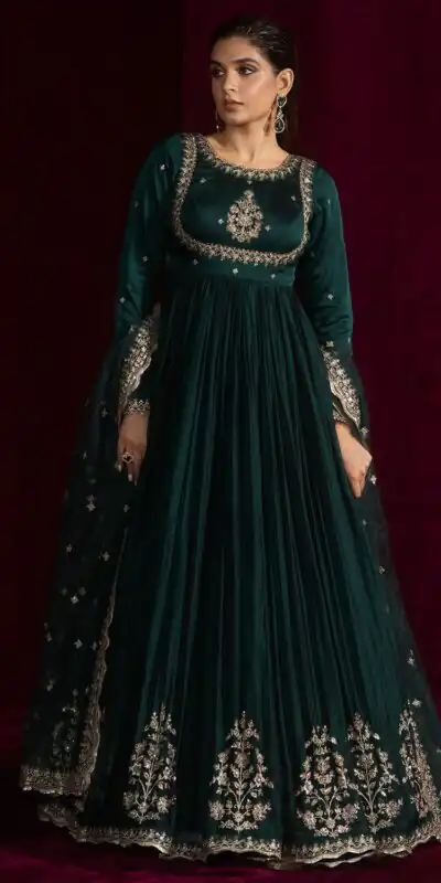 Teal Japan Satin Lace Work Salwar Suit | Jump Suits, Salwar suit, Casual Suits, Creative suits, Designer Suits, Palazzo Suits, Party Wear Suits, Patiala Suits, Straight Suits
