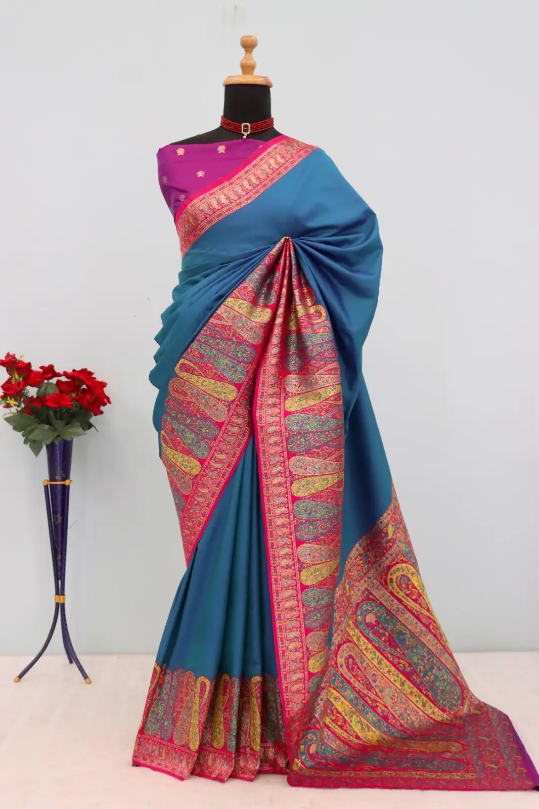 Teal Paithani Silk Woven Motifs Work Saree | Sarees, Bollywood Sarees, Creative Sarees, Designer Sarees, Embroidered Sarees, Ethnic Saree, Modern Digital sarees, Party Wear Sarees