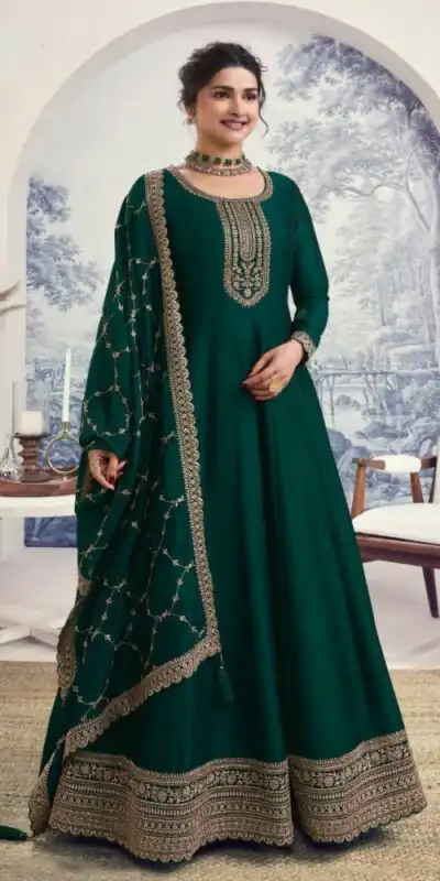 Teal Silk Georgette Embroidery Work Salwar Suit | Jump Suits, Salwar suit, Casual Suits, Creative suits, Designer Suits, Palazzo Suits, Party Wear Suits, Patiala Suits, Straight Suits