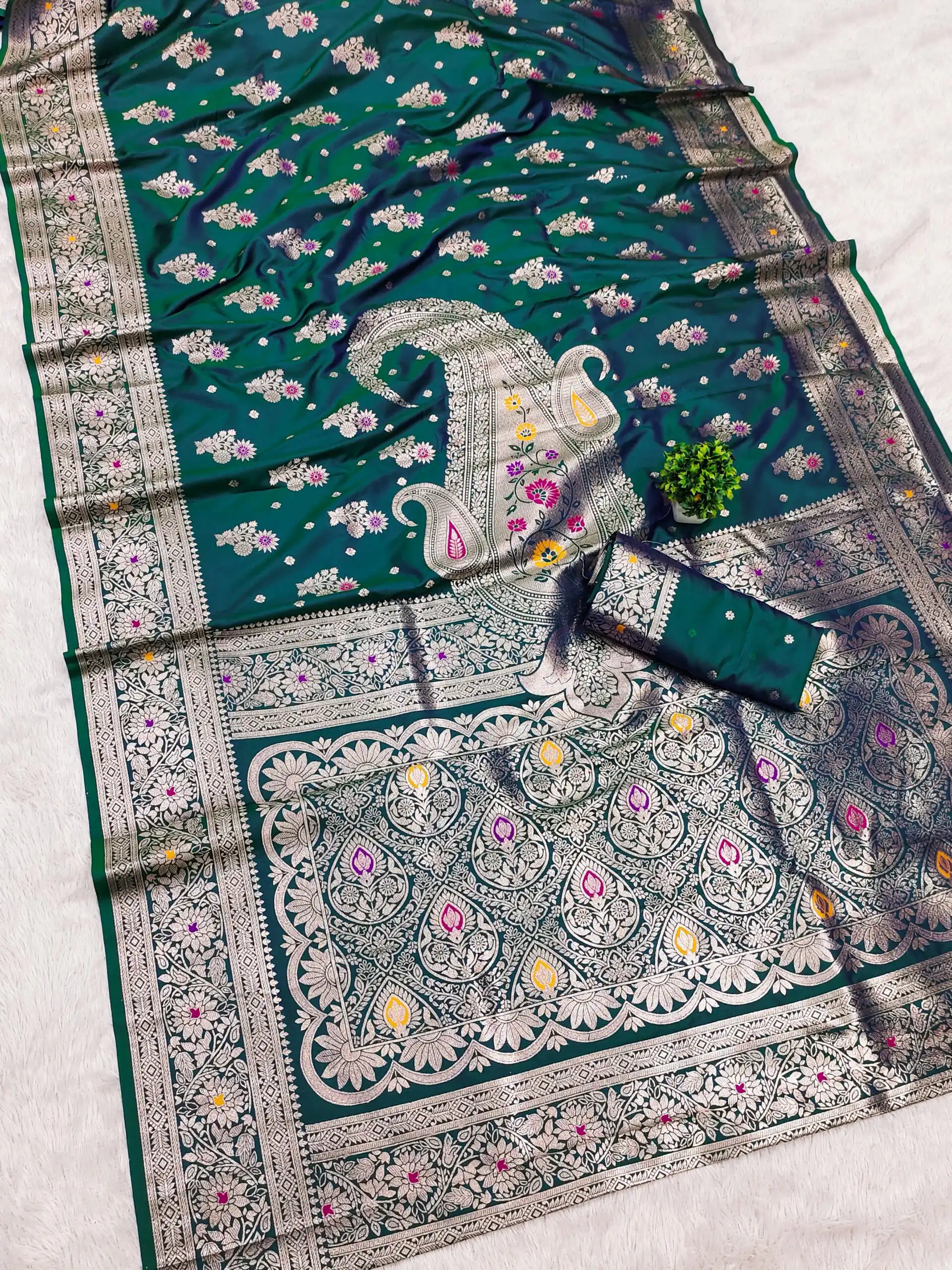 Teal Soft Banarasi Silk Lace Zari Work Saree | Sarees, Bollywood Sarees, Creative Sarees, Designer Sarees, Embroidered Sarees, Ethnic Saree, Modern Digital sarees, Party Wear Sarees
