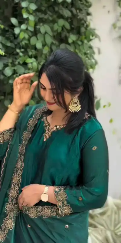 Teal Zimmy Choo Silk Lace Embroidery Work Slwar Suit | Jump Suits, Tops & Bottoms, Track Suits, Salwar suit, Casual Suits, Creative suits, Designer Suits, Palazzo Suits, Party Wear Suits, Patiala Suits, Straight Suits, Trendy Wear