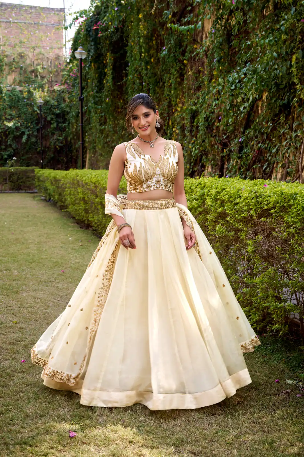 White Chanda Silk Sequins Work Lehenga Choli | Lehenga, Bollywood Lehenga, Creative Lehenga, Designer Lehenga, Embroidered Lehenga, Party Wear Lehenga