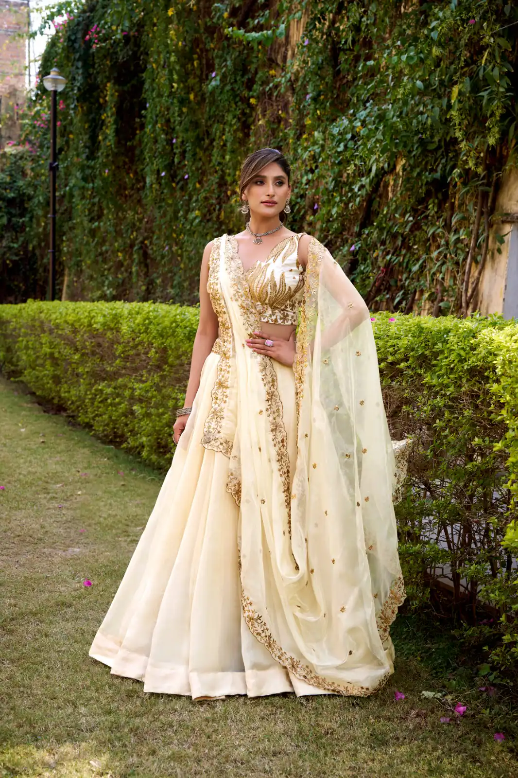 White Chanda Silk Sequins Work Lehenga Choli | Lehenga, Bollywood Lehenga, Creative Lehenga, Designer Lehenga, Embroidered Lehenga, Party Wear Lehenga