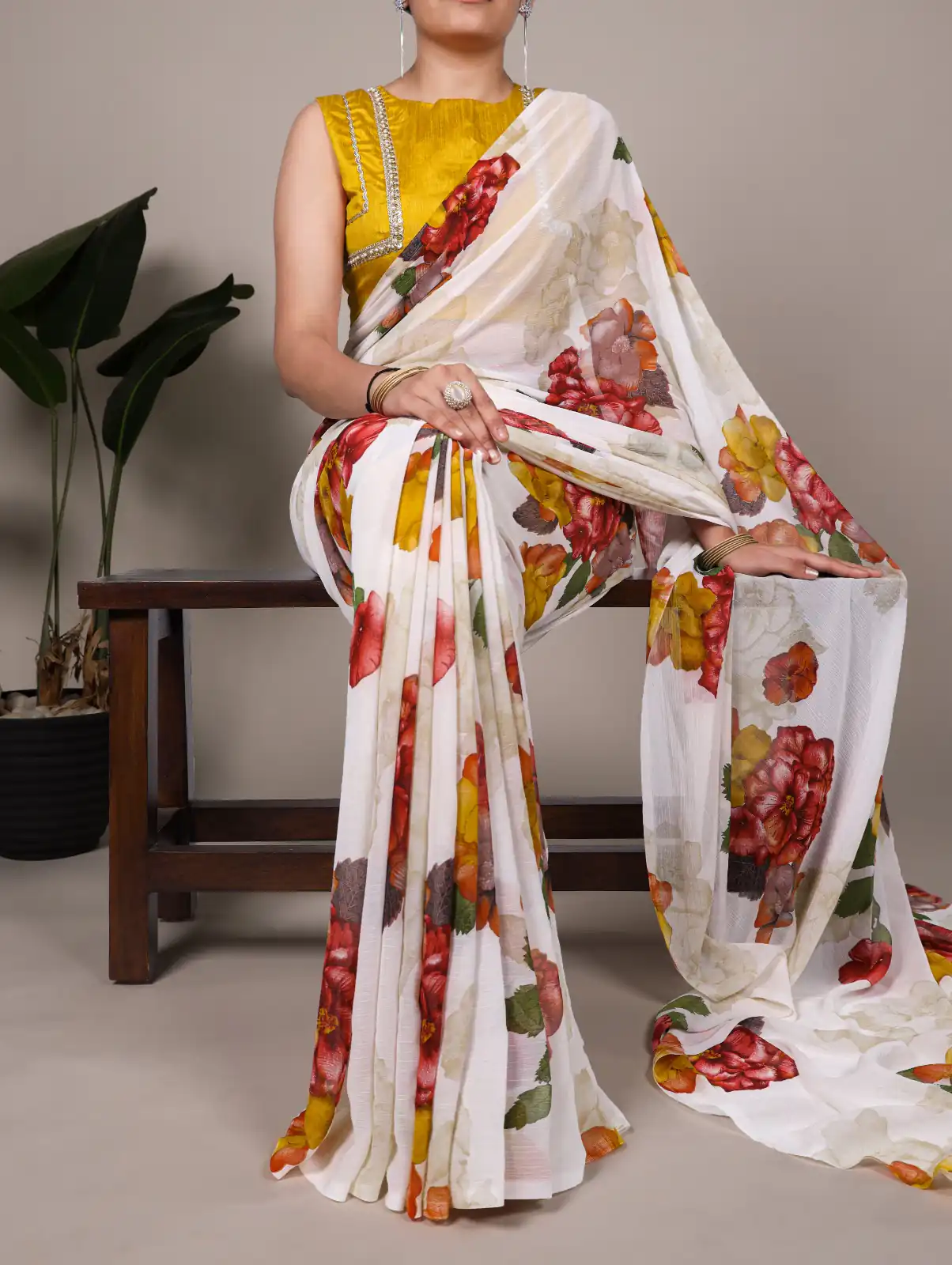 White Chiffon Lace Work Saree | Sarees, Bollywood Sarees, Creative Sarees, Designer Sarees, Embroidered Sarees, Ethnic Saree, Modern Digital sarees, Party Wear Sarees