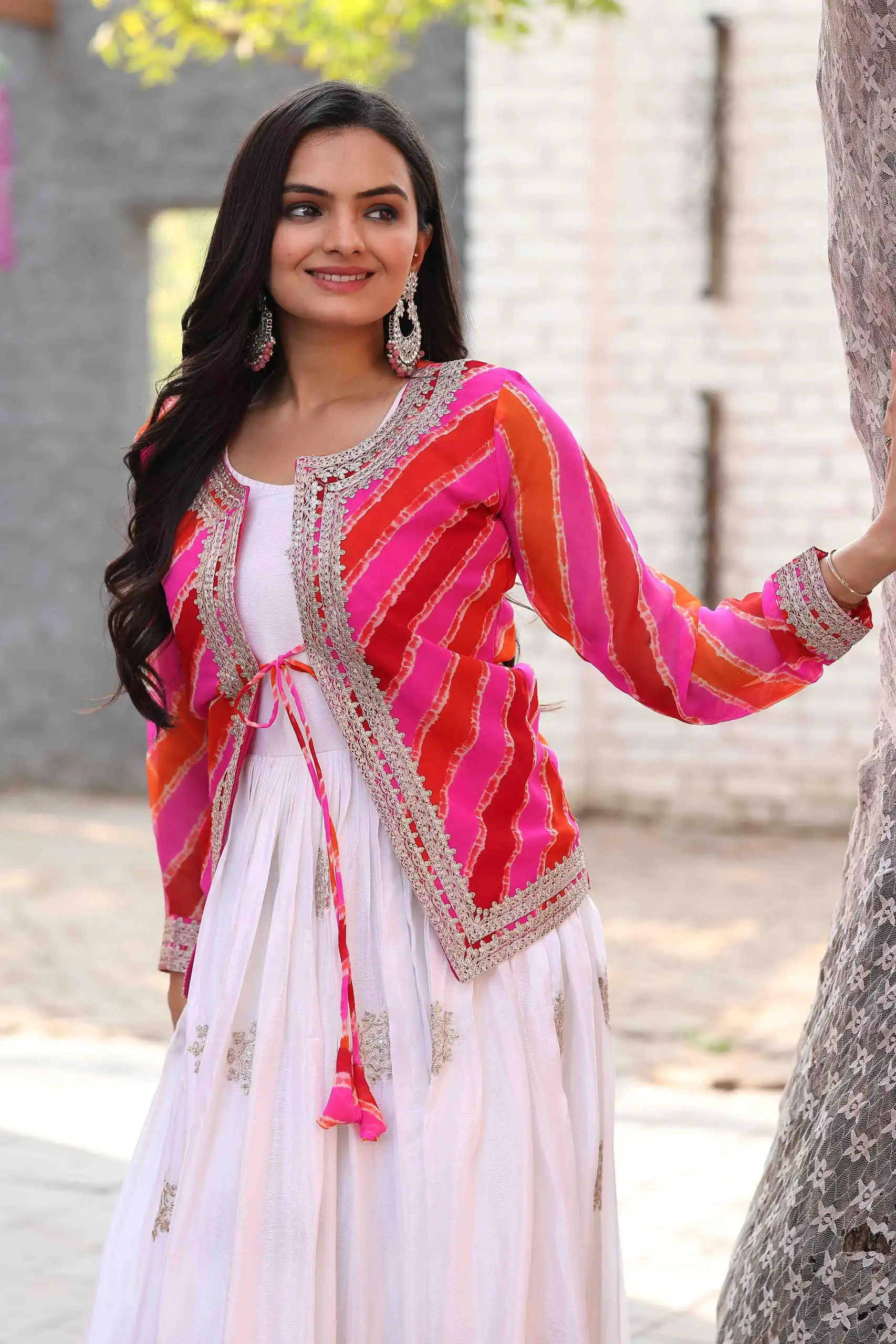 White Chinon Cording Sequence Embroidery Work Anarkali Gown | Gowns, Bollywood Gowns, Creative Gowns, Designer Gowns, Embroidered Gowns, Party Wear Gowns, Straight Suits
