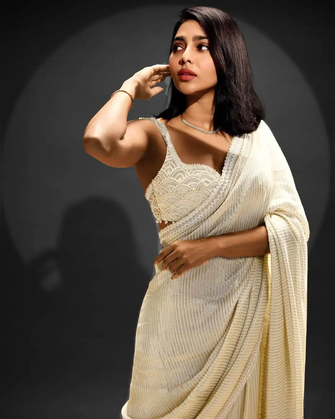 White Georgette Sequins Embroidery Work Saree | Sarees, Bollywood Sarees, Creative Sarees, Designer Sarees, Embroidered Sarees, Ethnic Saree, Modern Digital sarees, Party Wear Sarees