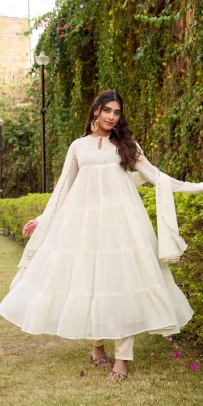 White Marbel Foil Work Salwar Suit | Jump Suits, Salwar suit, Casual Suits, Creative suits, Designer Suits, Palazzo Suits, Party Wear Suits, Patiala Suits, Straight Suits