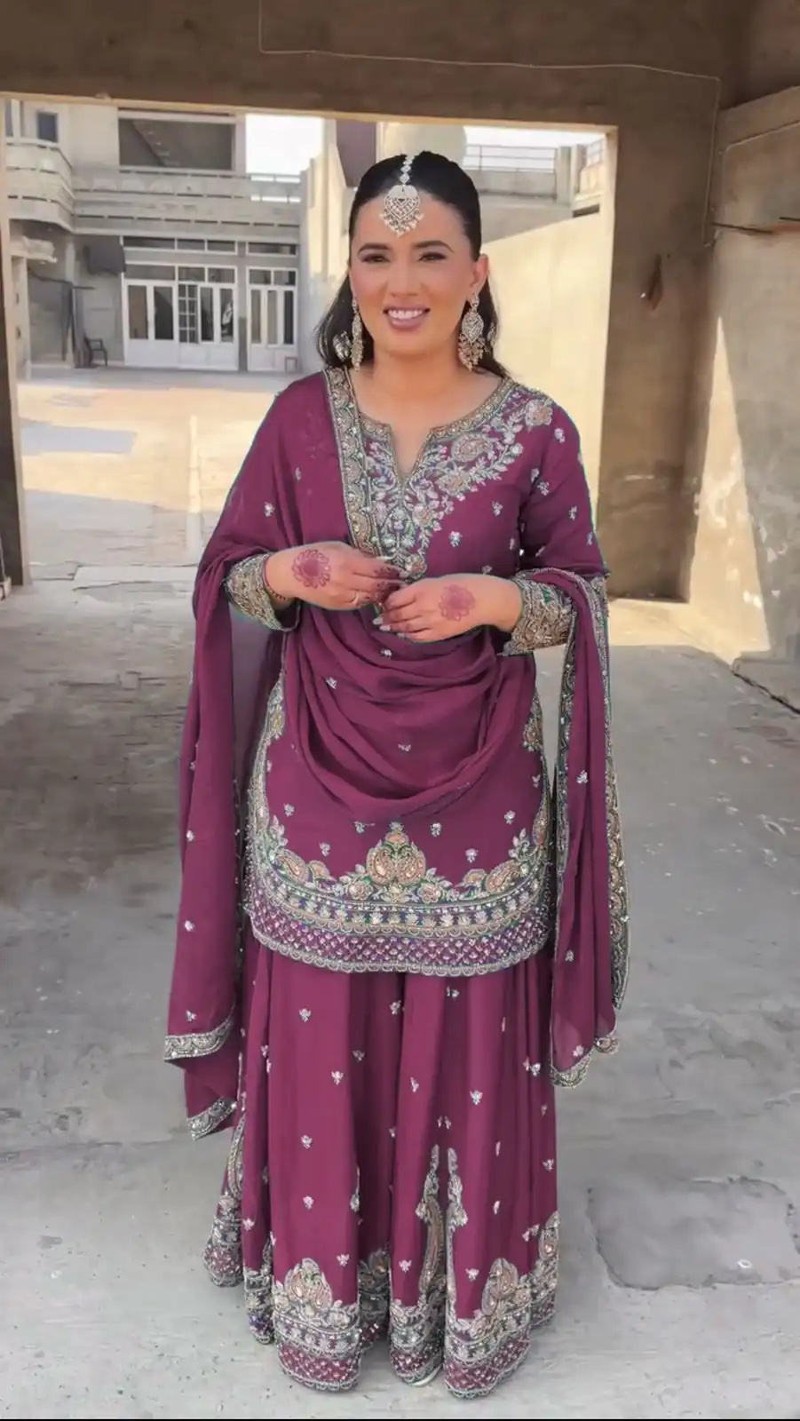 Wine Chinon Silk Thread Sequence Work Salwar Suit | Jump Suits, Salwar suit, Casual Suits, Creative suits, Designer Suits, Palazzo Suits, Party Wear Suits, Patiala Suits, Straight Suits