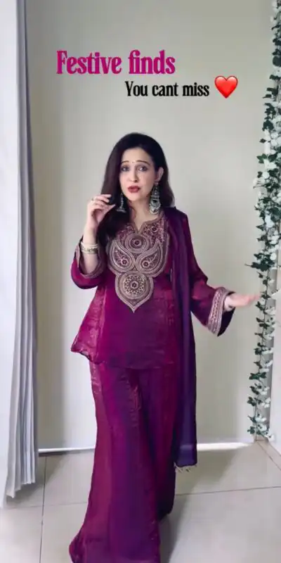 Wine Fendy Silk Thread Lace Work Salwar Suit | Jump Suits, Salwar suit, Casual Suits, Creative suits, Designer Suits, Palazzo Suits, Party Wear Suits, Patiala Suits, Straight Suits