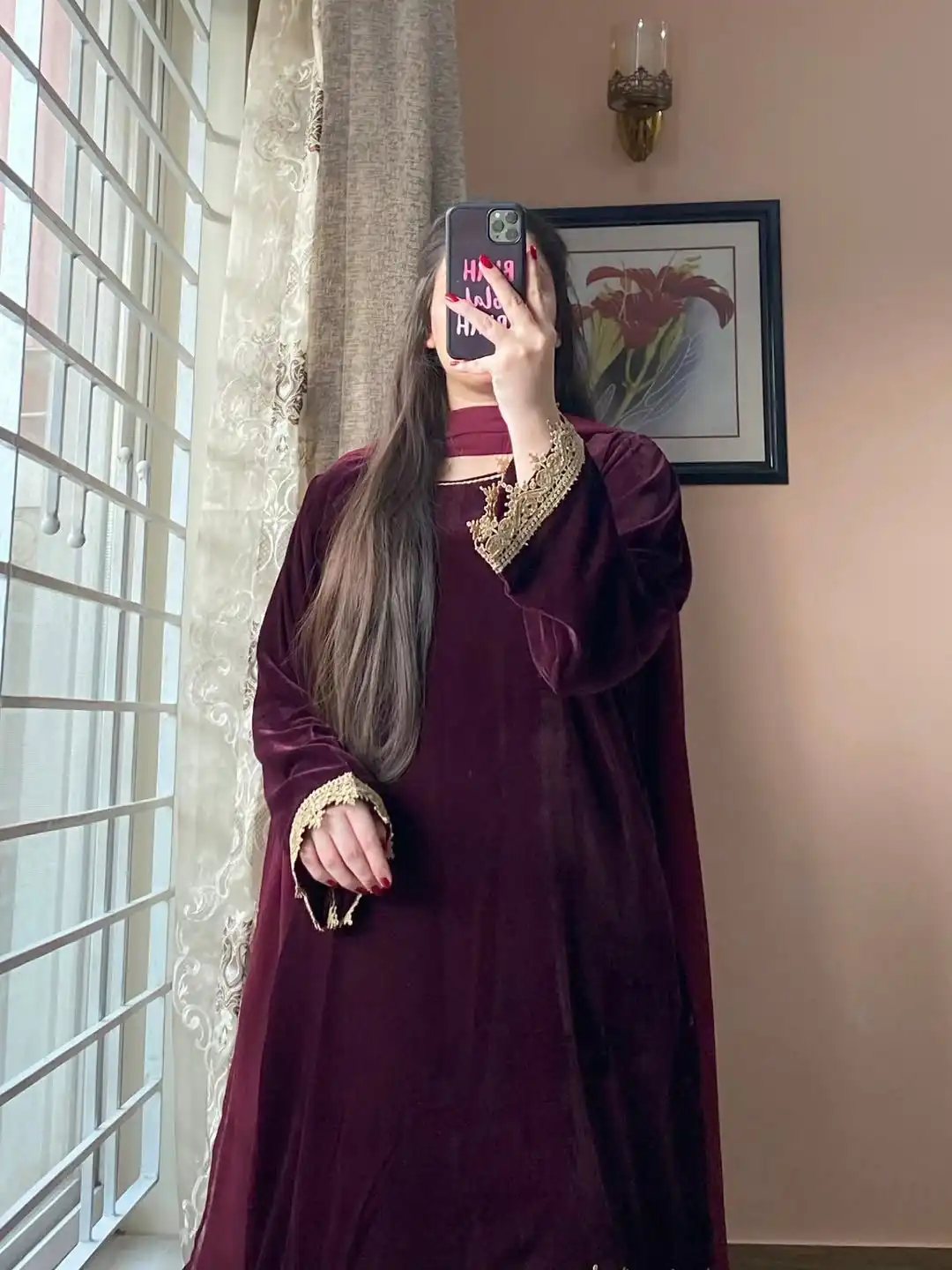 Wine Georgette Lace Embroidery Work Salwar Suit | Jump Suits, Tops & Bottoms, Track Suits, Salwar suit, Casual Suits, Creative suits, Designer Suits, Palazzo Suits, Party Wear Suits, Patiala Suits, Straight Suits, Trendy Wear