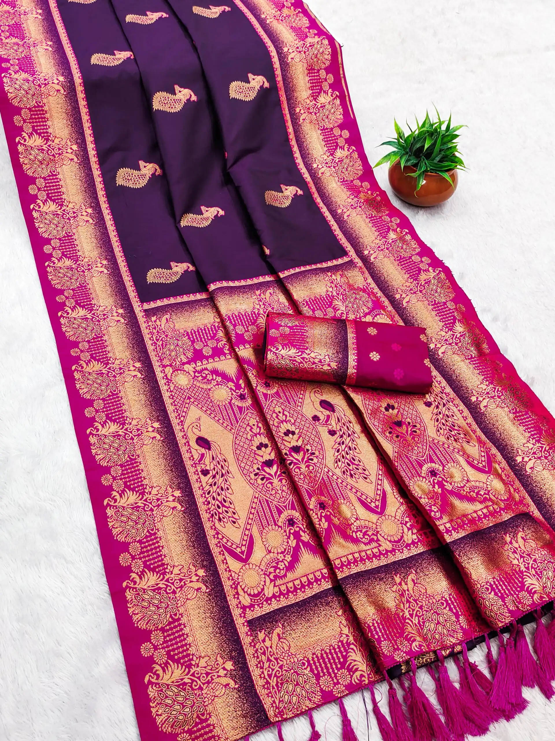 Wine Paithani Silk Zari Lace Work Saree | Sarees, Bollywood Sarees, Creative Sarees, Designer Sarees, Embroidered Sarees, Ethnic Saree, Modern Digital sarees, Party Wear Sarees