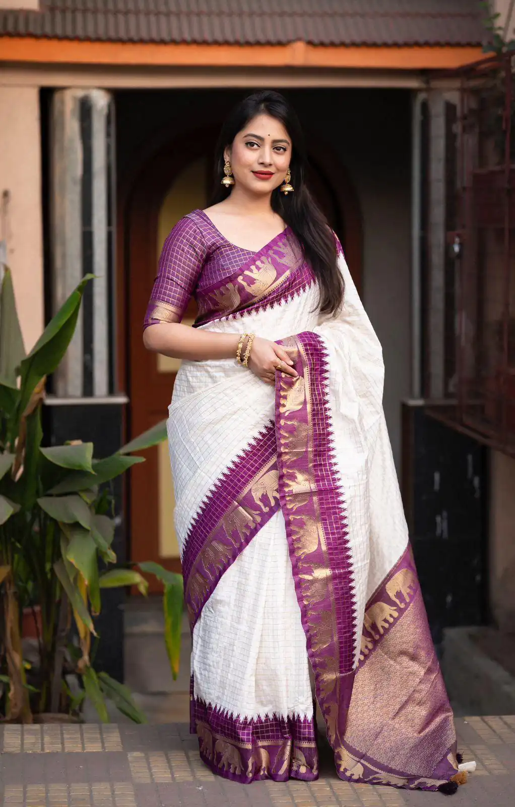 Wine Soft Lichi Silk Jacquard Lace Saree | Sarees, Bollywood Sarees, Creative Sarees, Designer Sarees, Embroidered Sarees, Ethnic Saree, Modern Digital sarees, Party Wear Sarees