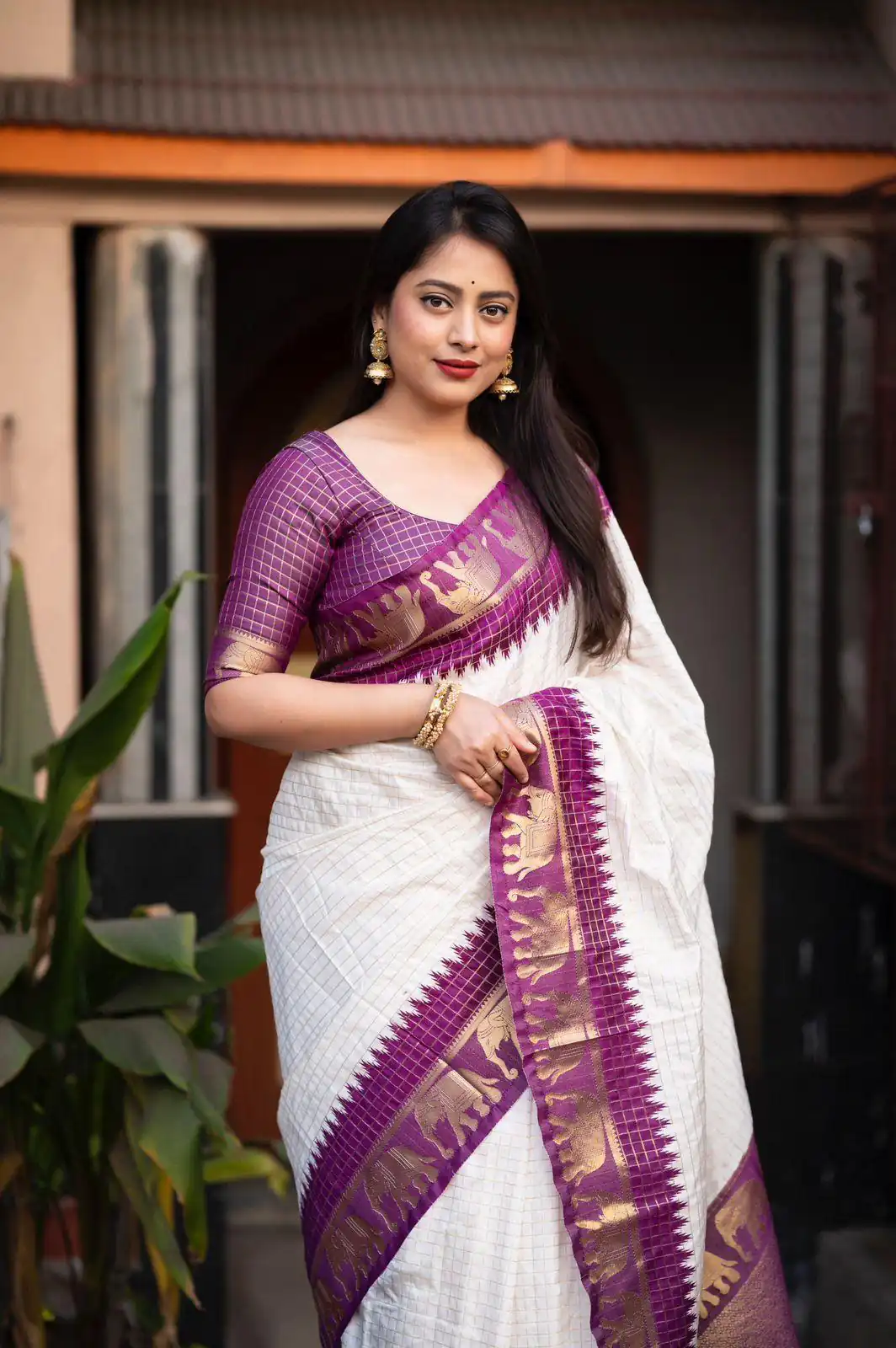 Wine Soft Lichi Silk Jacquard Lace Saree | Sarees, Bollywood Sarees, Creative Sarees, Designer Sarees, Embroidered Sarees, Ethnic Saree, Modern Digital sarees, Party Wear Sarees