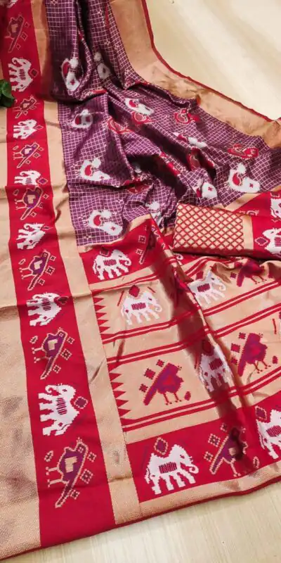 Wine Soft Lichi Silk Lace Work Saree | Sarees, Bollywood Sarees, Creative Sarees, Designer Sarees, Embroidered Sarees, Ethnic Saree, Modern Digital sarees, Party Wear Sarees