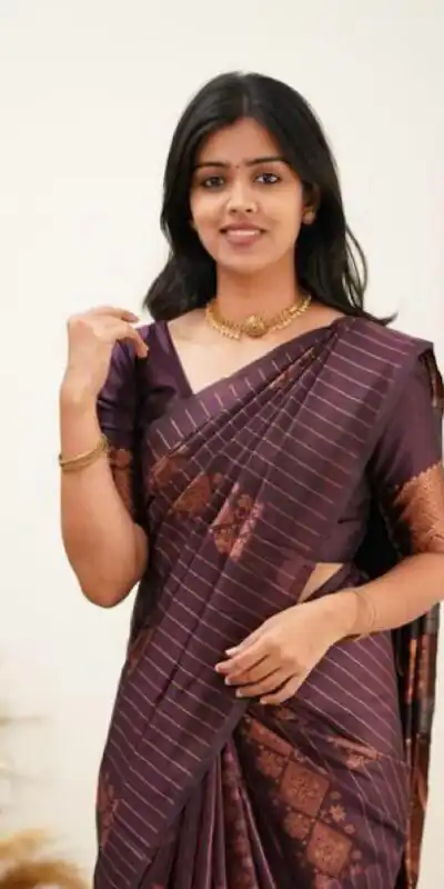 Wine Soft Lichi Silk With Lace Work Saree | Sarees, Bollywood Sarees, Creative Sarees, Designer Sarees, Embroidered Sarees, Ethnic Saree, Modern Digital sarees, Party Wear Sarees