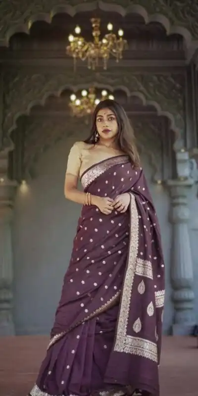 Wine Soft Lilan Slab Weaving Work Saree | Sarees, Bollywood Sarees, Creative Sarees, Designer Sarees, Embroidered Sarees, Ethnic Saree, Modern Digital sarees, Party Wear Sarees