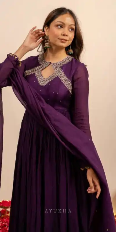 Wine Vichitra Silk Thread Embroider Work Salwar Suit | Jump Suits, Salwar suit, Casual Suits, Creative suits, Designer Suits, Palazzo Suits, Party Wear Suits, Patiala Suits, Straight Suits