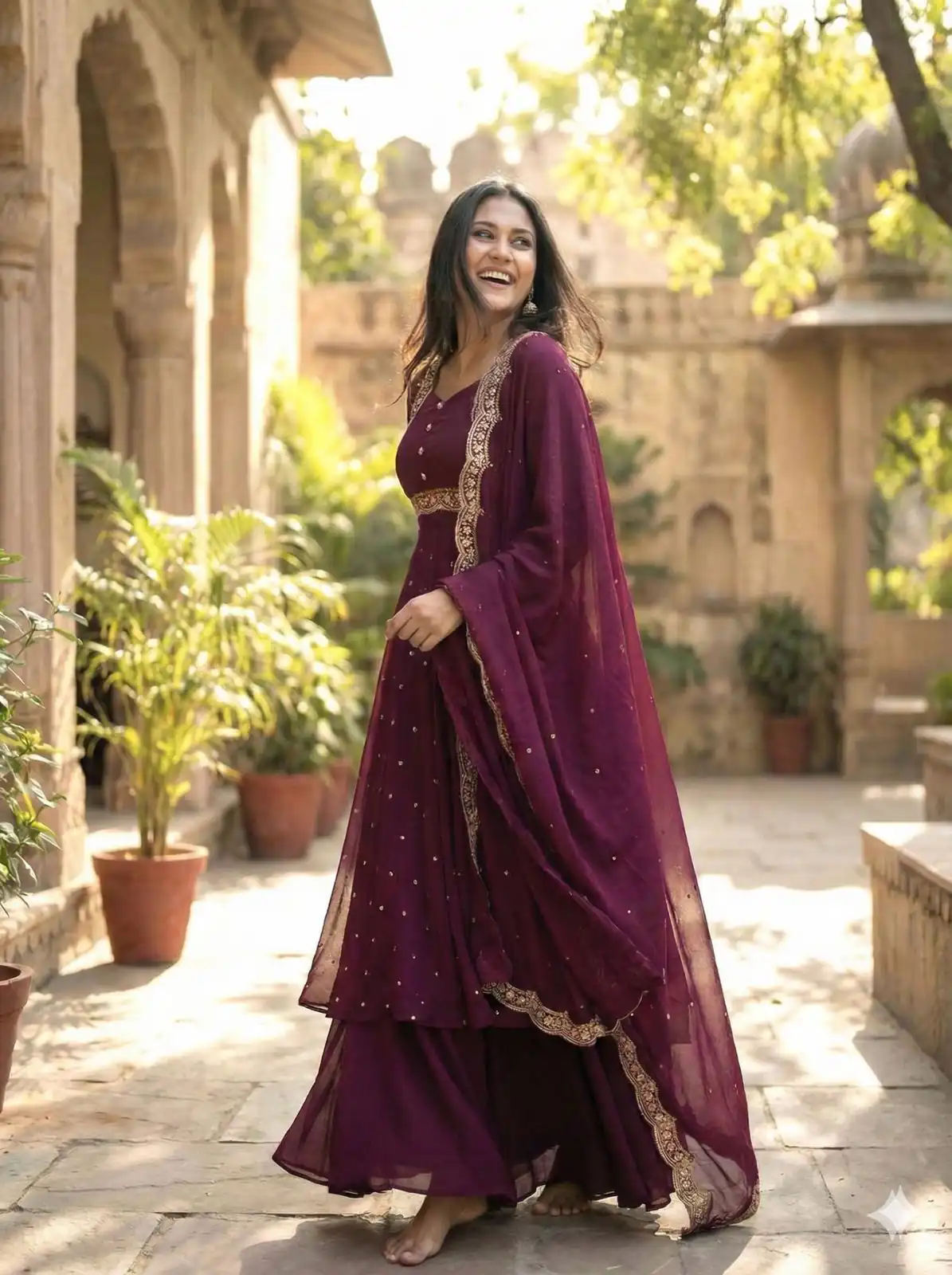 Wine Vichitra Silk Zari Embroidery Work Salwar Suit | Jump Suits, Salwar suit, Casual Suits, Creative suits, Designer Suits, Palazzo Suits, Party Wear Suits, Patiala Suits, Straight Suits
