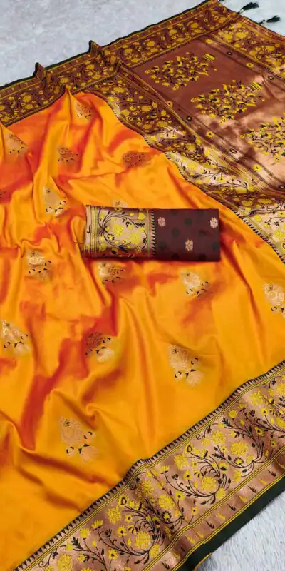 Yellow Banarasi Silk Lace Work Zari Work Saree | Sarees, Bollywood Sarees, Creative Sarees, Designer Sarees, Embroidered Sarees, Ethnic Saree, Modern Digital sarees, Party Wear Sarees
