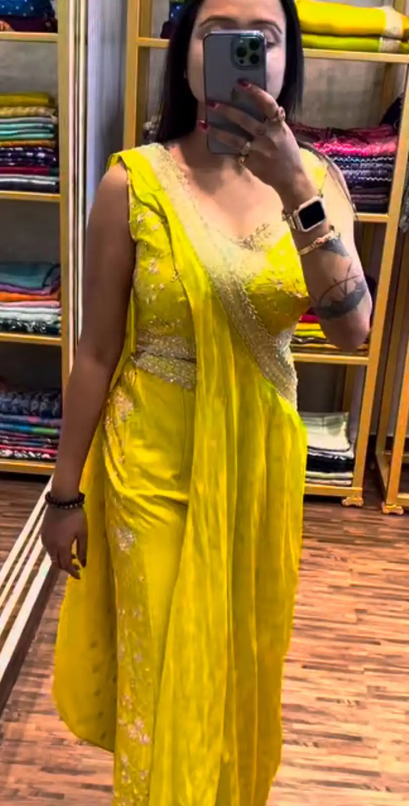Yellow Chinon Embroidery Work Salwar Suit | Jump Suits, Salwar suit, Casual Suits, Creative suits, Designer Suits, Palazzo Suits, Party Wear Suits, Patiala Suits, Straight Suits