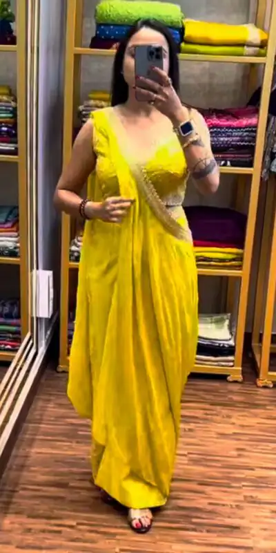 Yellow Chinon Embroidery Work Salwar Suit | Jump Suits, Salwar suit, Casual Suits, Creative suits, Designer Suits, Palazzo Suits, Party Wear Suits, Patiala Suits, Straight Suits