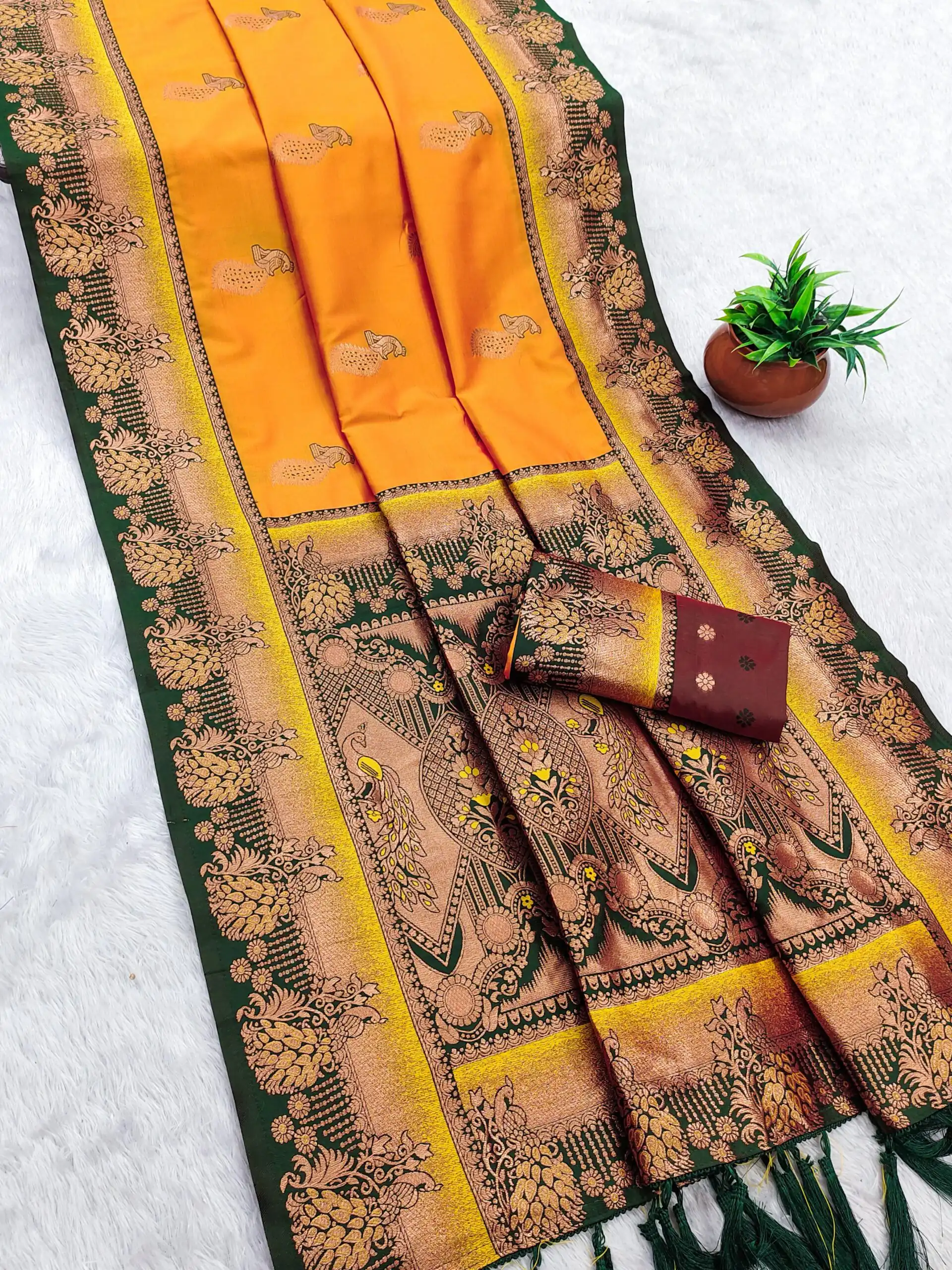 Yellow Paithani Silk Zari Lace Work Saree | Sarees, Bollywood Sarees, Creative Sarees, Designer Sarees, Embroidered Sarees, Ethnic Saree, Modern Digital sarees, Party Wear Sarees