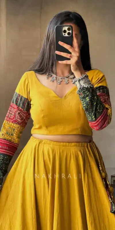 Yellow Rayon Print Lehenga Choli | Lehenga, Bollywood Lehenga, Creative Lehenga, Designer Lehenga, Embroidered Lehenga, Party Wear Lehenga