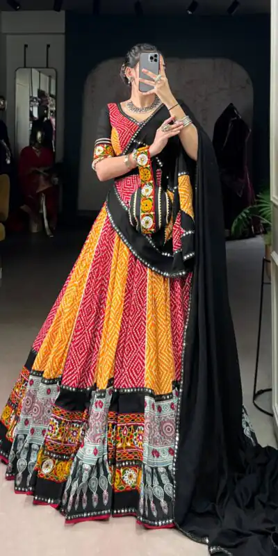 Yellow Rayon Printed Silk Work Lehenga Choli | Lehenga, Bollywood Lehenga, Creative Lehenga, Designer Lehenga, Embroidered Lehenga, Party Wear Lehenga