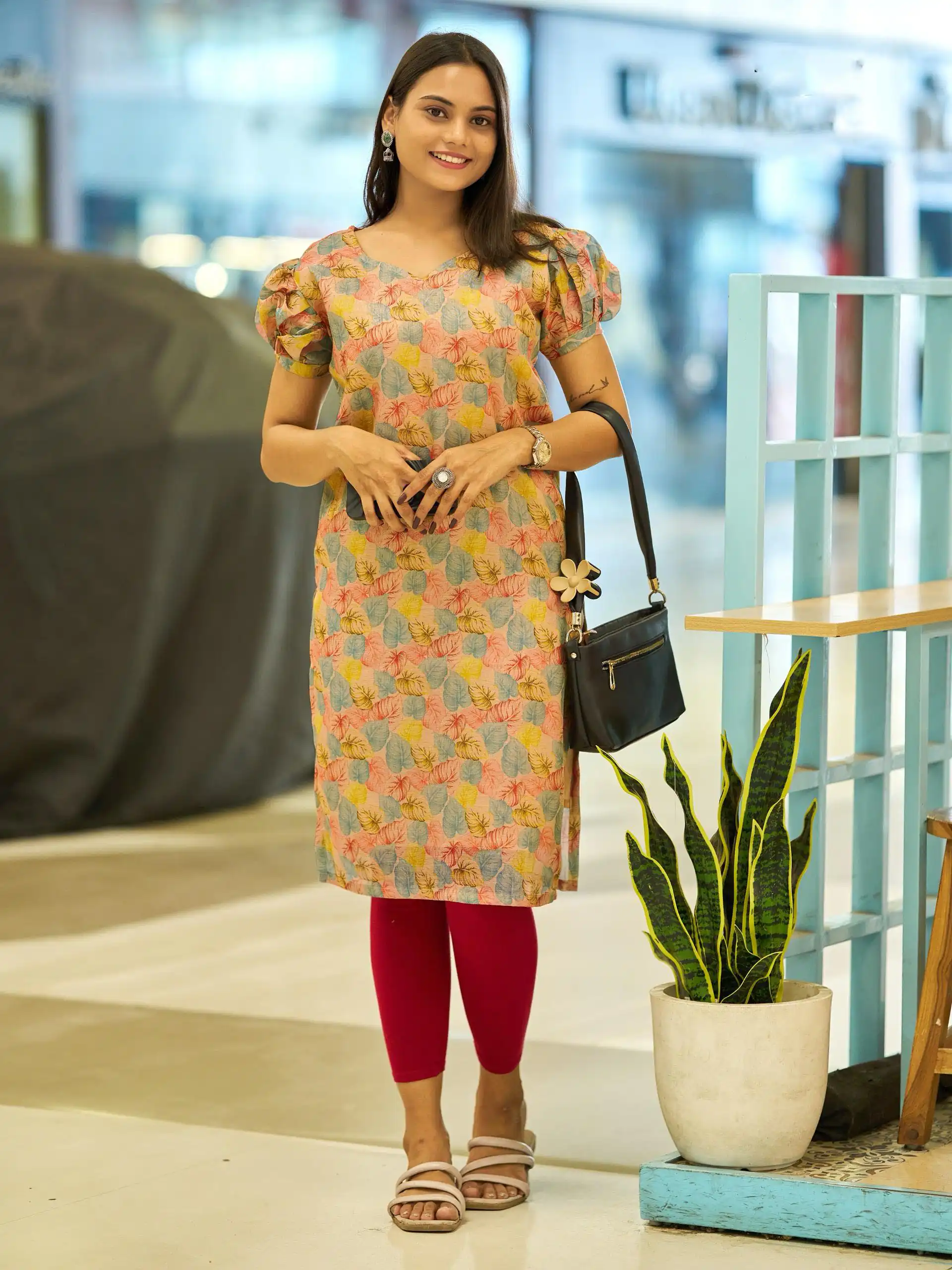 Yellow Simmer Silk Office Wear Printed Kurti | Kurti, Bollywood Kurti, Creative Kurtis, Designer Kurti, Party Wear Kurti, Selfie Kurti