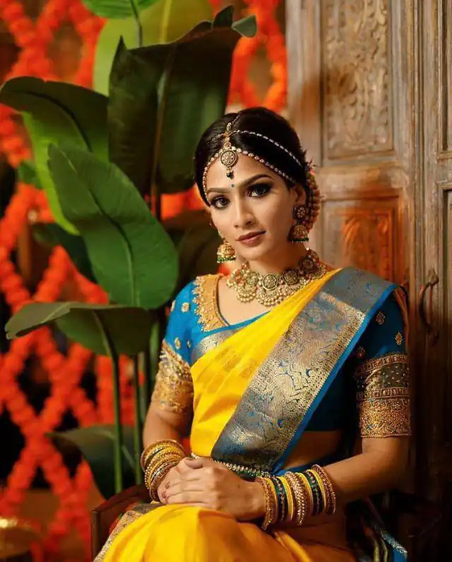 Yellow Soft Silk Jacquard All Over Saree | Sarees, Bollywood Sarees, Creative Sarees, Designer Sarees, Embroidered Sarees, Ethnic Saree, Modern Digital sarees, Party Wear Sarees