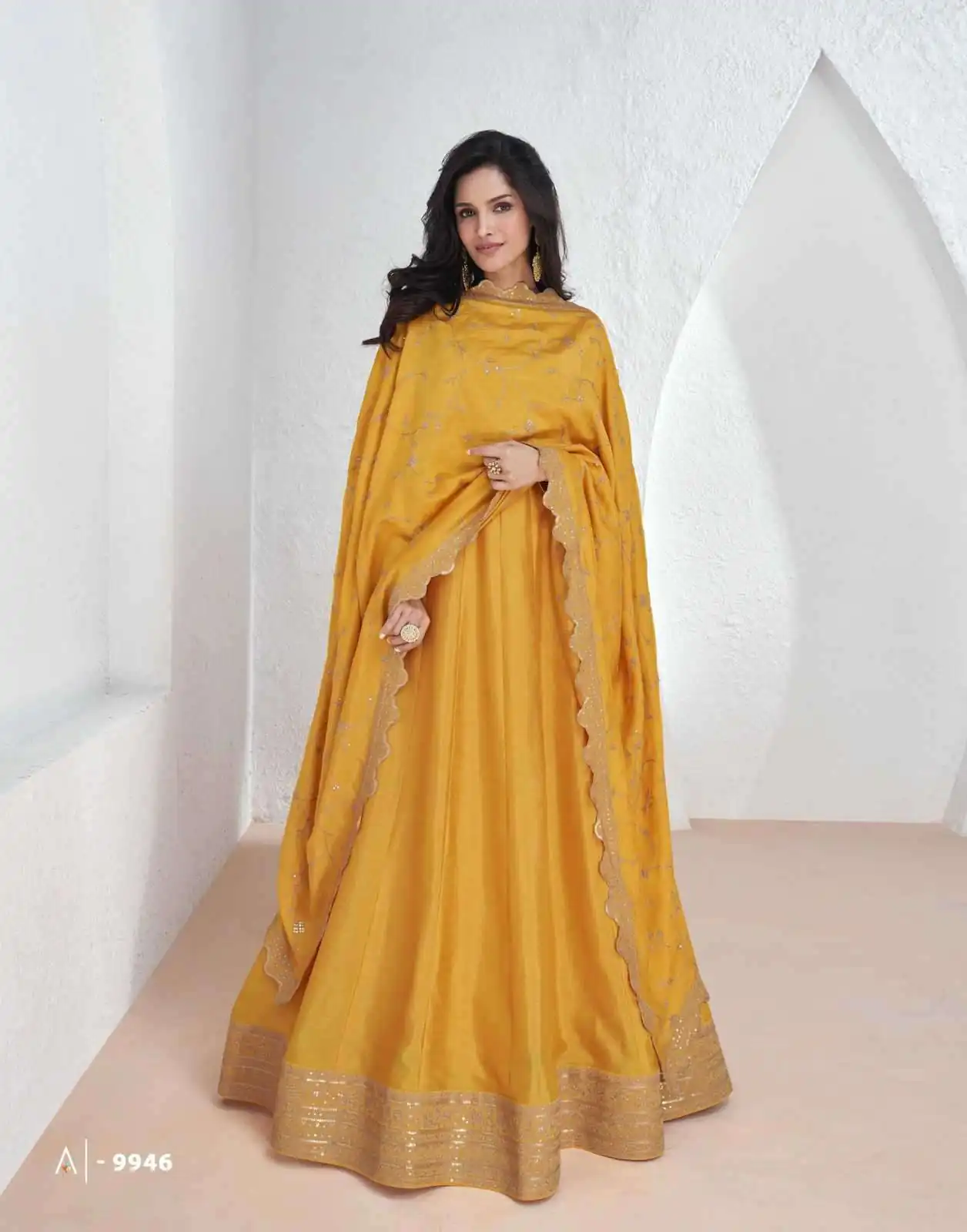 Yellow Vichitra Embroidery Lace Work Salwar Suit | Jump Suits, Salwar suit, Casual Suits, Creative suits, Designer Suits, Palazzo Suits, Party Wear Suits, Patiala Suits, Straight Suits