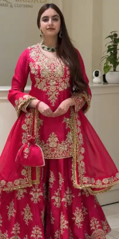 RTC 6041 Pink Chinon Silk Salwar Suit Perfect for Wedding, Party, Ganesh Chaturthi, Baby Shower, Makar Sankranti – . Affordable Price ₹2649. De | Jump Suits, Salwar suit, Casual Suits, Creative suits, Designer Suits, Palazzo Suits, Party Wear Suits, Patiala Suits, Straight Suits