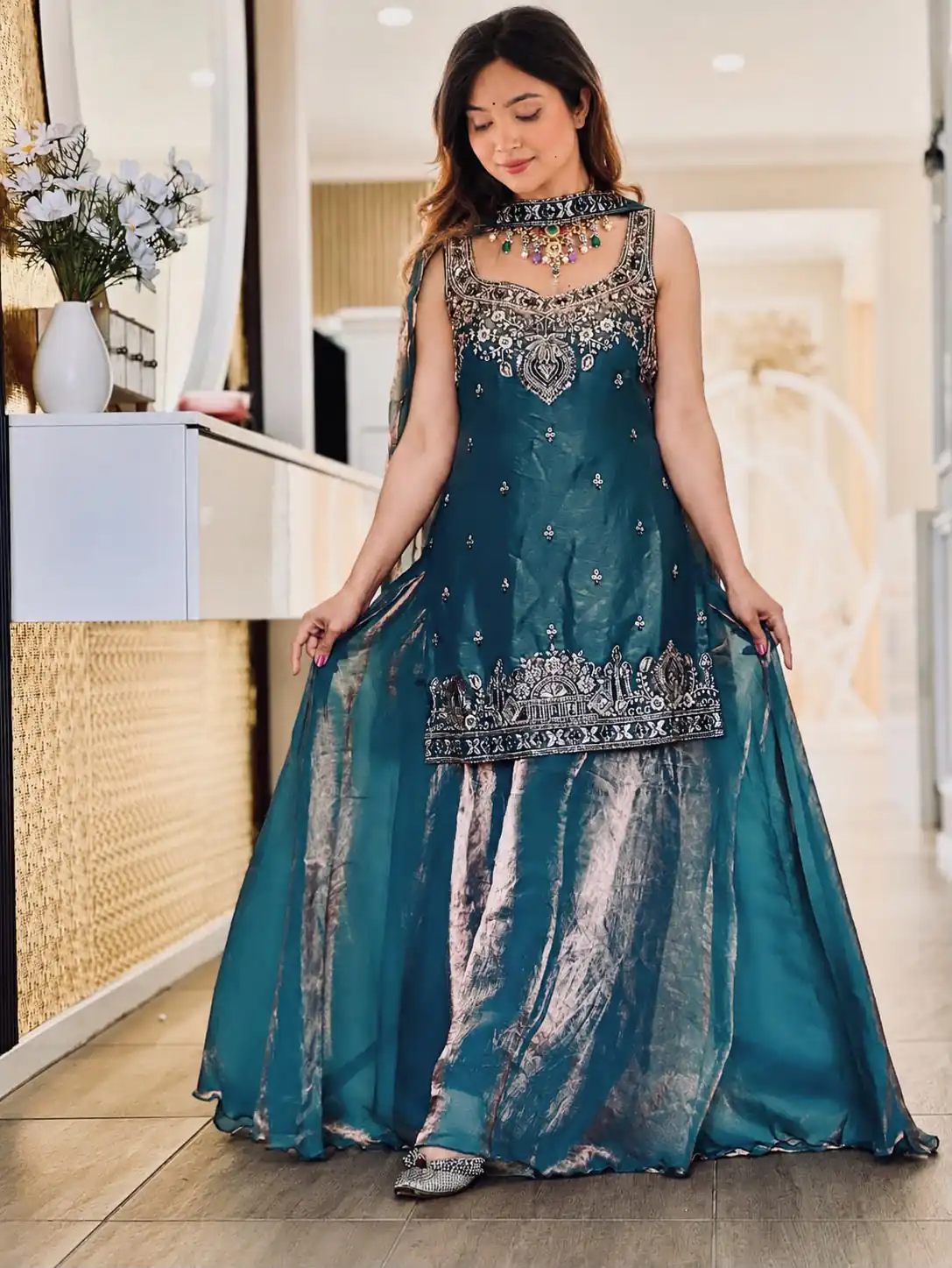 MF 489 Blue in Pure Frendy Silk Zari Work & Embroidery Work Salwar Suit . Special Price ₹2099. Delivery 4-6 Working Days. Shop now. | Jump Suits, Salwar suit, Casual Suits, Creative suits, Designer Suits, Palazzo Suits, Party Wear Suits, Patiala Suits, Straight Suits