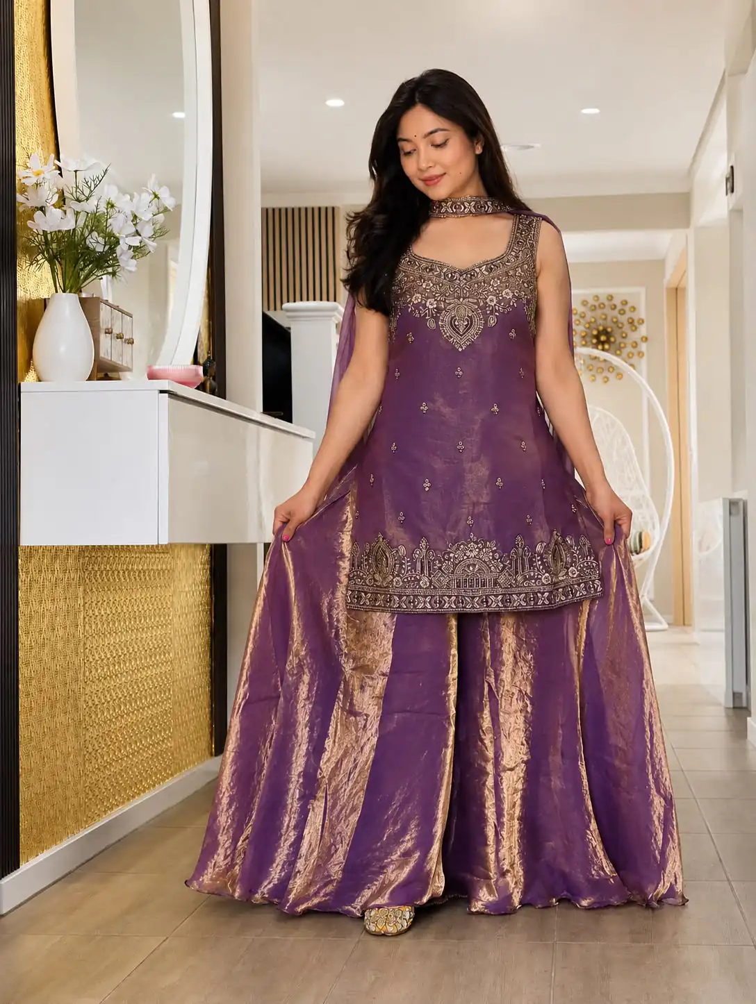 MF 489 Purple Pure Frendy Silk Zari Work & Embroidery Work Salwar Suit . Special Price ₹2099. Delivery 4-6 Working Days. Shop now. | Jump Suits, Salwar suit, Casual Suits, Creative suits, Designer Suits, Palazzo Suits, Party Wear Suits, Patiala Suits, Straight Suits