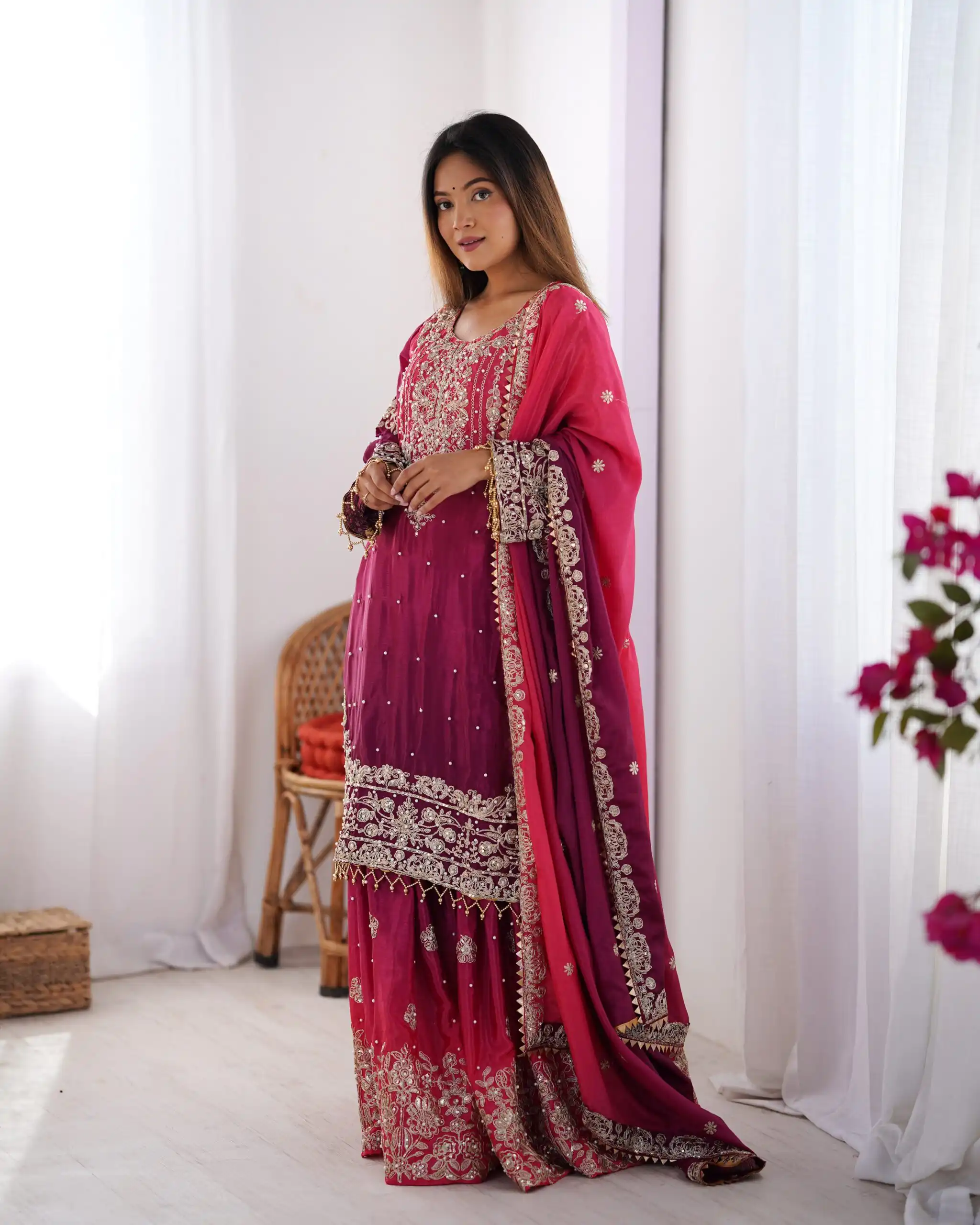 SP 01 Red Color Chinon Silk Designer Work Salwar Suit in Get it for ₹2499. Delivery 4-6 Working Days. Best Online Shop now. | Jump Suits, Salwar suit, Casual Suits, Creative suits, Designer Suits, Palazzo Suits, Party Wear Suits, Patiala Suits, Straight Suits