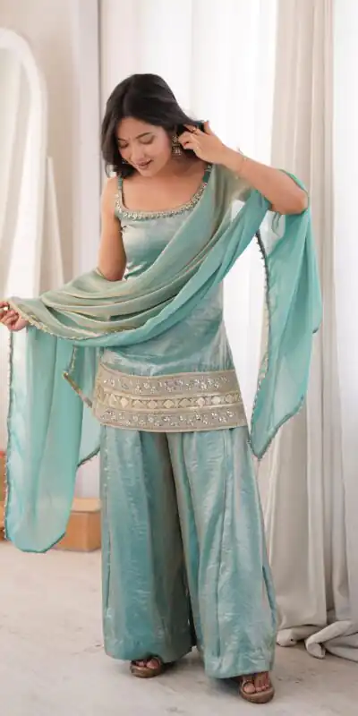 ZSR 3177 Sea Green in Doremon Crush Embroidery Work & Mirror Work Salwar Suit . Best Price ₹2099. Delivery 4-6 Working Days. Shop now. | Jump Suits, Salwar suit, Casual Suits, Creative suits, Designer Suits, Palazzo Suits, Party Wear Suits, Patiala Suits, Straight Suits