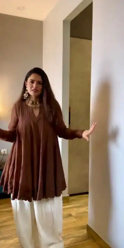 ST 248 Brown Brown Mal Chanderi Salwar Suit Perfect for Wedding, Party, Baisakhi, Housewarming, Sangeet – Introductory Price ₹1899. Delivery 4-6 Working D | Jump Suits, Salwar suit, Casual Suits, Creative suits, Designer Suits, Palazzo Suits, Party Wear Suits, Patiala Suits, Straight Suits