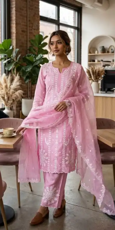 BE 479 Pink with Cut Work & Embroidery Work Pink Zimmy Choo Salwar Suit . Special Price ₹1999. Delivery 4-6 Working Days. Shop now. | Jump Suits, Salwar suit, Casual Suits, Creative suits, Designer Suits, Palazzo Suits, Party Wear Suits, Patiala Suits, Straight Suits