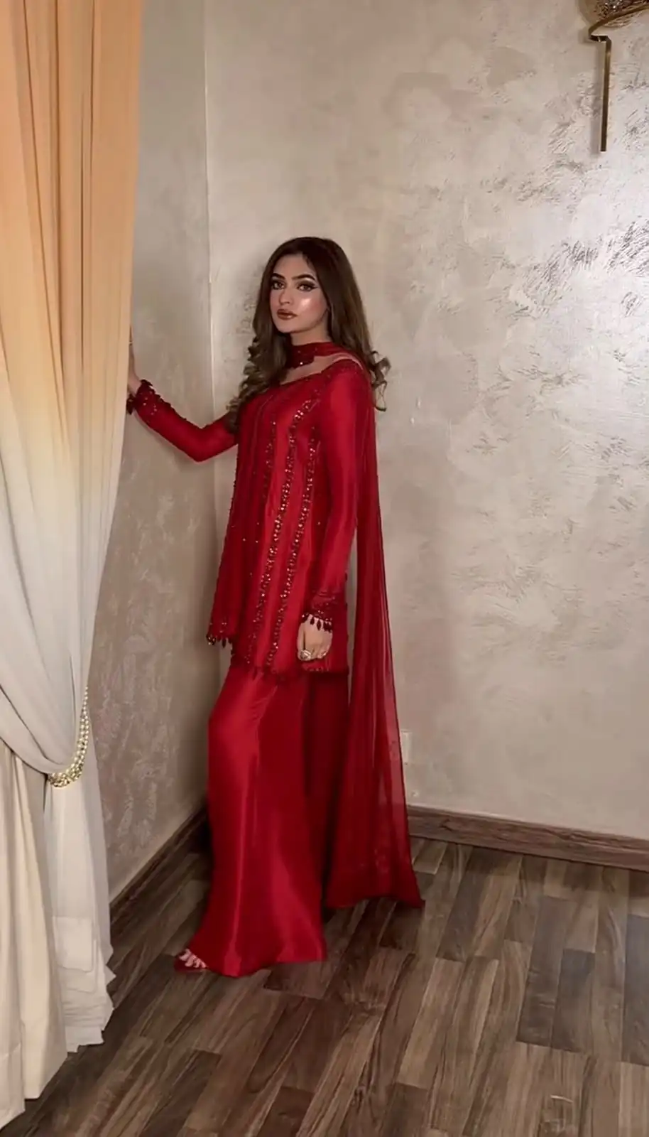 ST 1187 Red Rangoli Silk Perfect for Wedding, Party, Holi, Pooja, Anniversary – Salwar Suit. Get it for ₹2149. Delivery 4-6 Working Days. Shop now. | Jump Suits, Salwar suit, Casual Suits, Creative suits, Designer Suits, Palazzo Suits, Party Wear Suits, Patiala Suits, Straight Suits