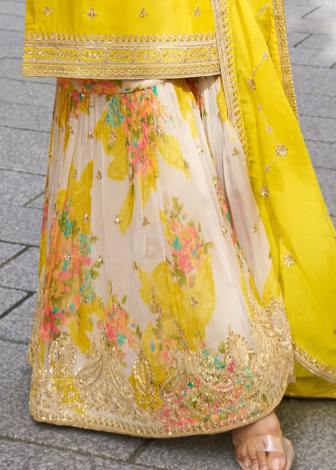ZC KIARA Yellow Chinon Silk Salwar Suit with Embroidery Work & Sequins Work. Grab it for ₹2399. Delivery 4-6 Working Days. Shop now. | Jump Suits, Salwar suit, Casual Suits, Creative suits, Designer Suits, Palazzo Suits, Party Wear Suits, Patiala Suits, Straight Suits