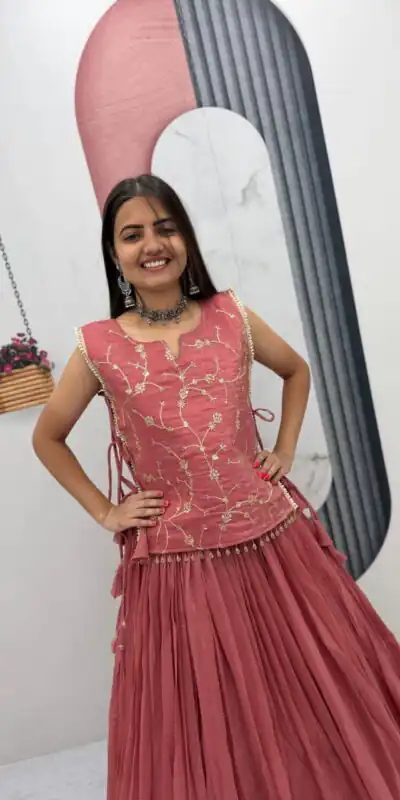 PC 569 Peach Color Crunchy Silk With Sequins Work Lehenga Choli . Special Price ₹2449. Delivery 4-6 Working Days. Shop now. | Lehenga, Bollywood Lehenga, Creative Lehenga, Designer Lehenga, Embroidered Lehenga, Party Wear Lehenga