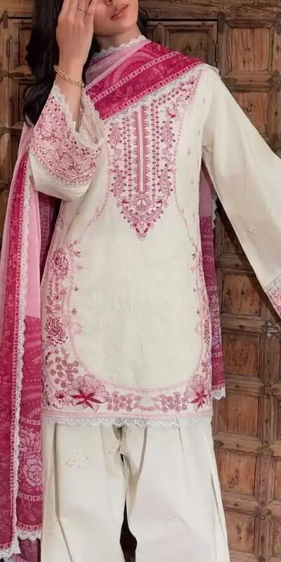 AD 233 White in White Satin Rayon Digital Print & Embroidery Work Salwar Suit . Festive Deal ₹2449. Delivery 4-6 Working Days. Shop now. | Jump Suits, Salwar suit, Casual Suits, Creative suits, Designer Suits, Palazzo Suits, Party Wear Suits, Patiala Suits, Straight Suits