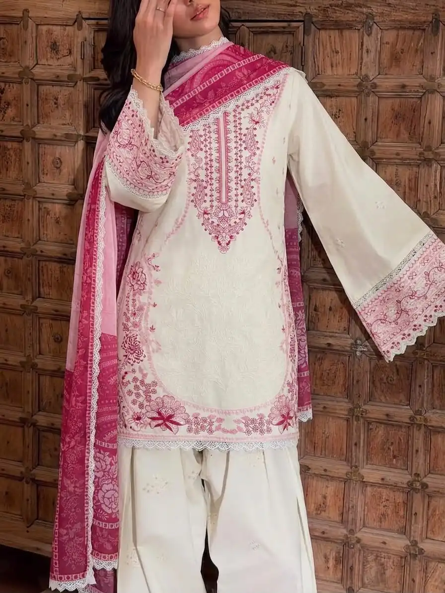 AD 233 White in White Satin Rayon Digital Print & Embroidery Work Salwar Suit . Festive Deal ₹2449. Delivery 4-6 Working Days. Shop now. | Jump Suits, Salwar suit, Casual Suits, Creative suits, Designer Suits, Palazzo Suits, Party Wear Suits, Patiala Suits, Straight Suits