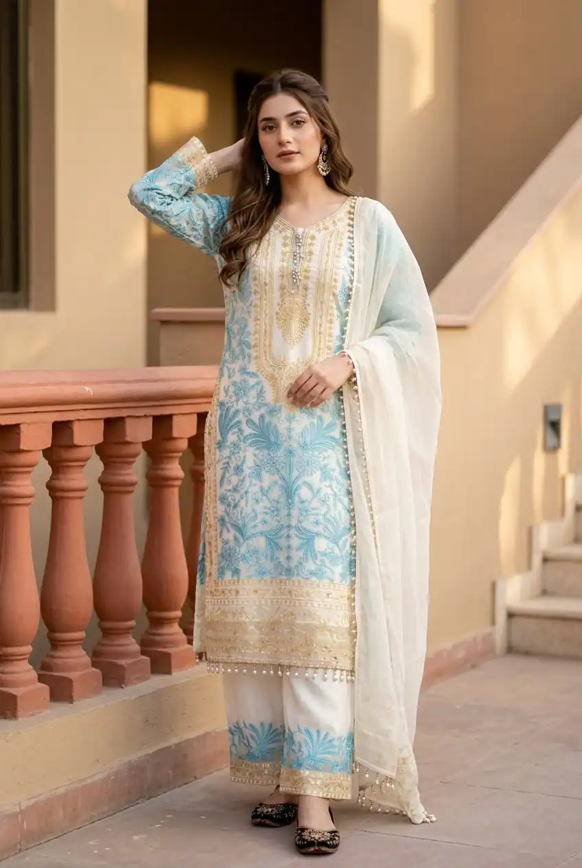 KF 1729 Blue Diamond Georgette Salwar Suit with Sequins Work & Embroidery Work. Introductory Price ₹2399. Delivery 4-6 Working Days. Shop now. | Jump Suits, Salwar suit, Casual Suits, Creative suits, Designer Suits, Palazzo Suits, Party Wear Suits, Patiala Suits, Straight Suits