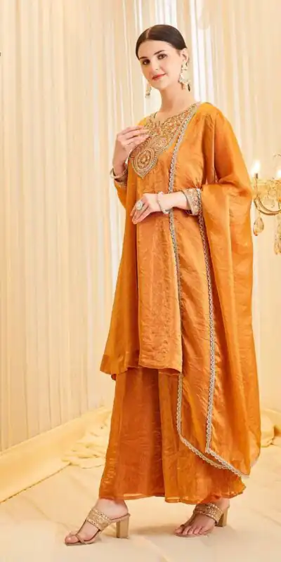 KF 1727 Rust Fandy Silk Salwar Suit Perfect for Wedding, Party, Family Gatherings, Onam, Engagement – . Affordable Price ₹1849. Delivery 4-6 Working Da | Jump Suits, Salwar suit, Casual Suits, Creative suits, Designer Suits, Palazzo Suits, Party Wear Suits, Patiala Suits, Straight Suits