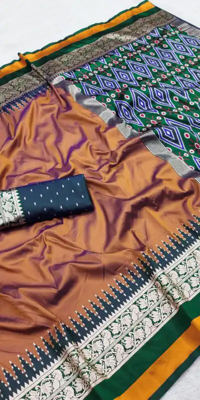 MB 261 Rust | Purple Soft Crafted Saree with Moti Work & Zari Work. Now at just ₹1999. Delivery 4-6 Working Days. Shop now. | Sarees, Bollywood Sarees, Creative Sarees, Designer Sarees, Embroidered Sarees, Ethnic Saree, Modern Digital sarees, Party Wear Sarees