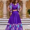 Ram 177 Purple in Color Vichitra Silk Embroidery Work Lehenga Choli . Now at just ₹3049. Delivery 4-6 Working Days. Shop now. | Lehenga, Bollywood Lehenga, Creative Lehenga, Designer Lehenga, Embroidered Lehenga, Party Wear Lehenga