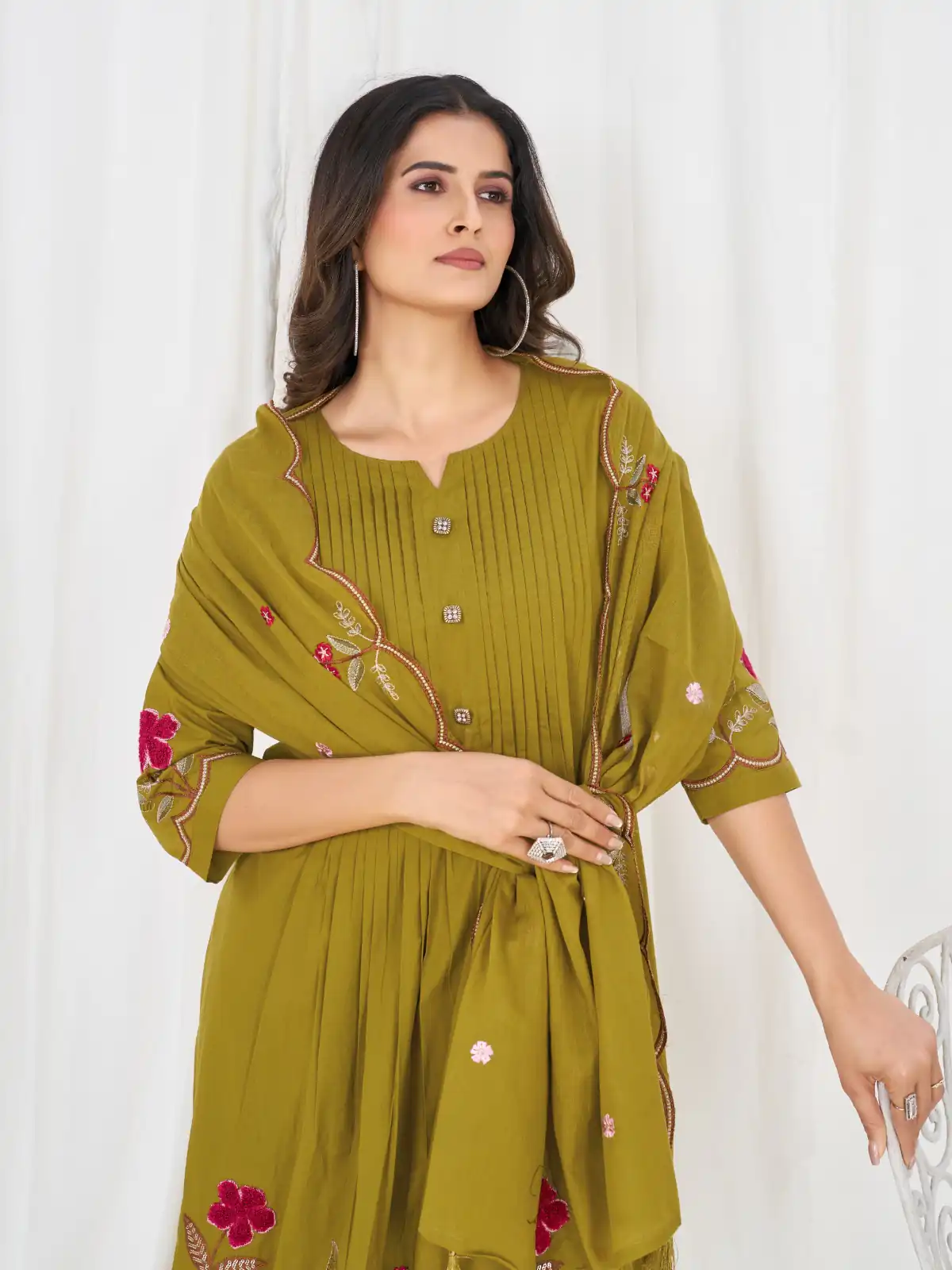 DIVA 159 Mustered with Embroidery Work & Cut Work Brown Pure Cotton Salwar Suit . Exclusive Offer ₹2499. Delivery 4-6 Working Days. Shop now. | Jump Suits, Salwar suit, Casual Suits, Creative suits, Designer Suits, Palazzo Suits, Party Wear Suits, Patiala Suits, Straight Suits