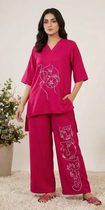 LG 2092 Rani Pink Roman Silk. Sequins Work & Embroidery Work Salwar Suit Festive Deal ₹1699. Delivery 4-6 Working Days. Shop now. | Jump Suits, Salwar suit, Casual Suits, Creative suits, Designer Suits, Palazzo Suits, Party Wear Suits, Patiala Suits, Straight Suits