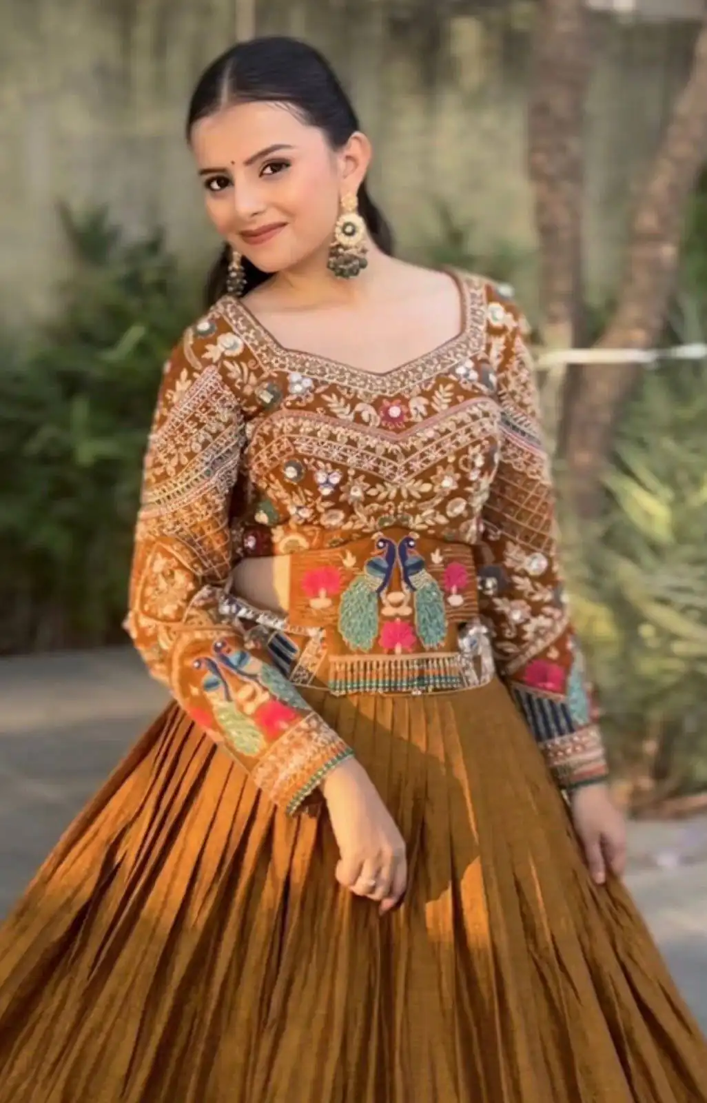 PC 579 Mustered Chinon silk Lehenga Choli with Sequins Work & Embroidery Work. Now at just ₹2749. Delivery 4-6 Working Days. Shop now. | Lehenga, Bollywood Lehenga, Creative Lehenga, Designer Lehenga, Embroidered Lehenga, Party Wear Lehenga